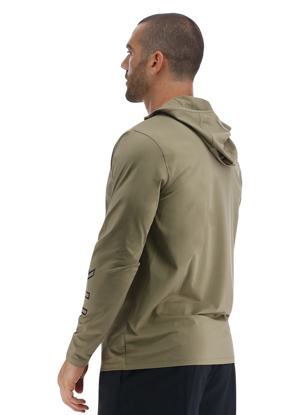 TYR Men's SunDefense Long Sleeve Hooded Swim Shirt - Image 28