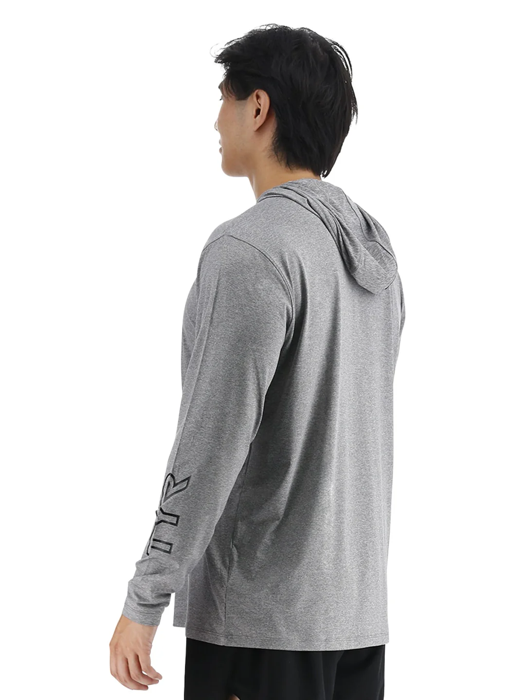 TYR Men's SunDefense Long Sleeve Hooded Swim Shirt - Image 36