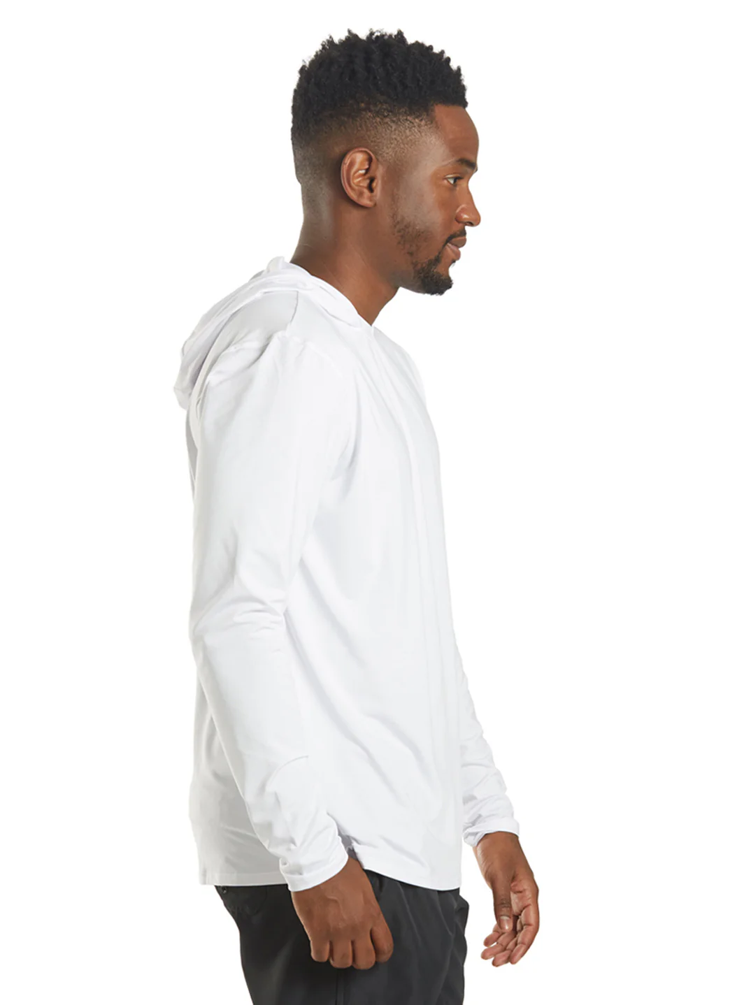 TYR Men's SunDefense Long Sleeve Hooded Swim Shirt - Image 52