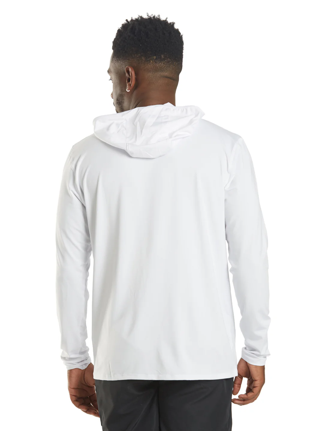 TYR Men's SunDefense Long Sleeve Hooded Swim Shirt - Image 53