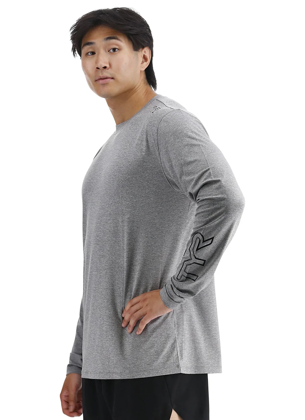 TYR Men's SunDefense Long Sleeve UPF 50+ Swim Shirt - Image 18