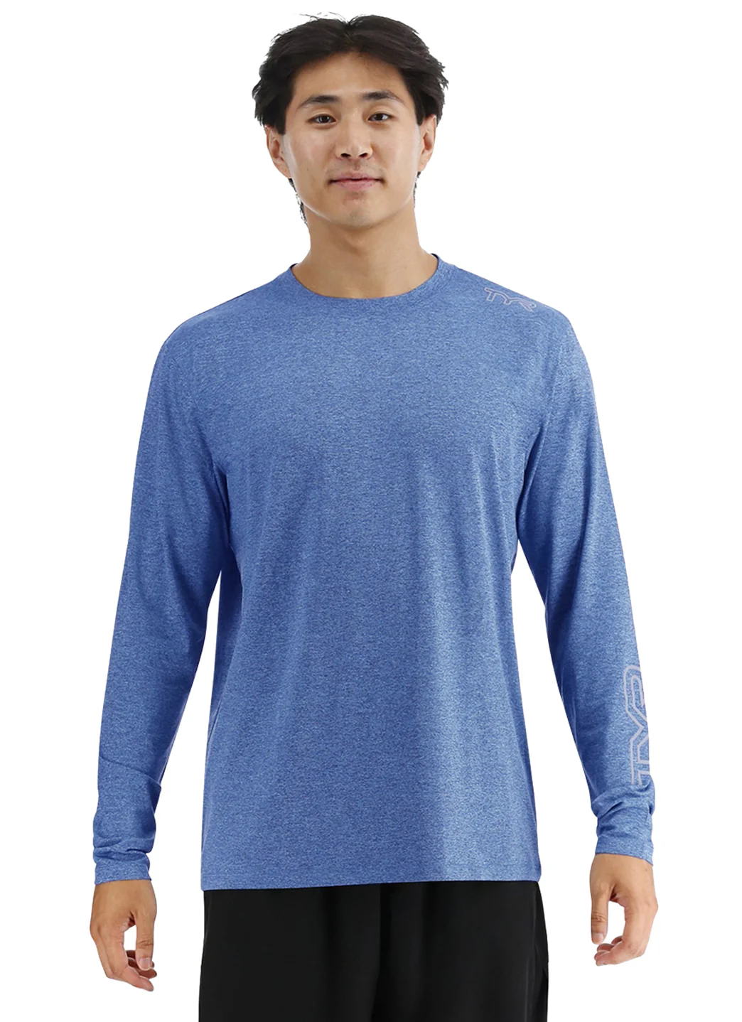 TYR Men's SunDefense Long Sleeve UPF 50+ Swim Shirt - Image 2