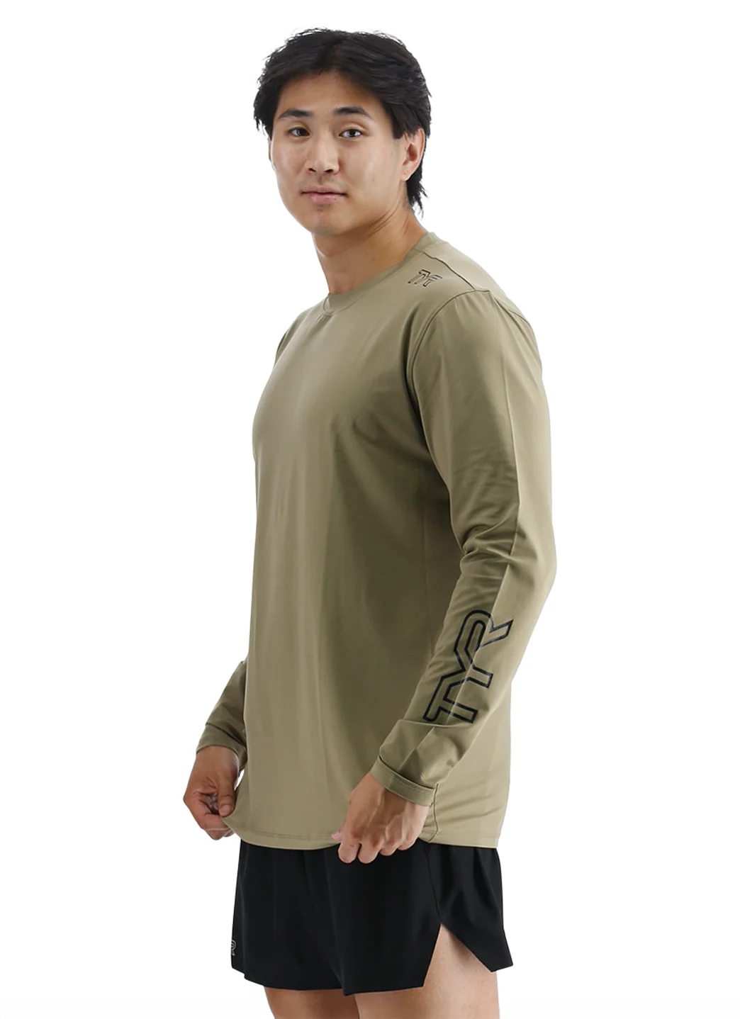 TYR Men's SunDefense Long Sleeve UPF 50+ Swim Shirt - Image 26