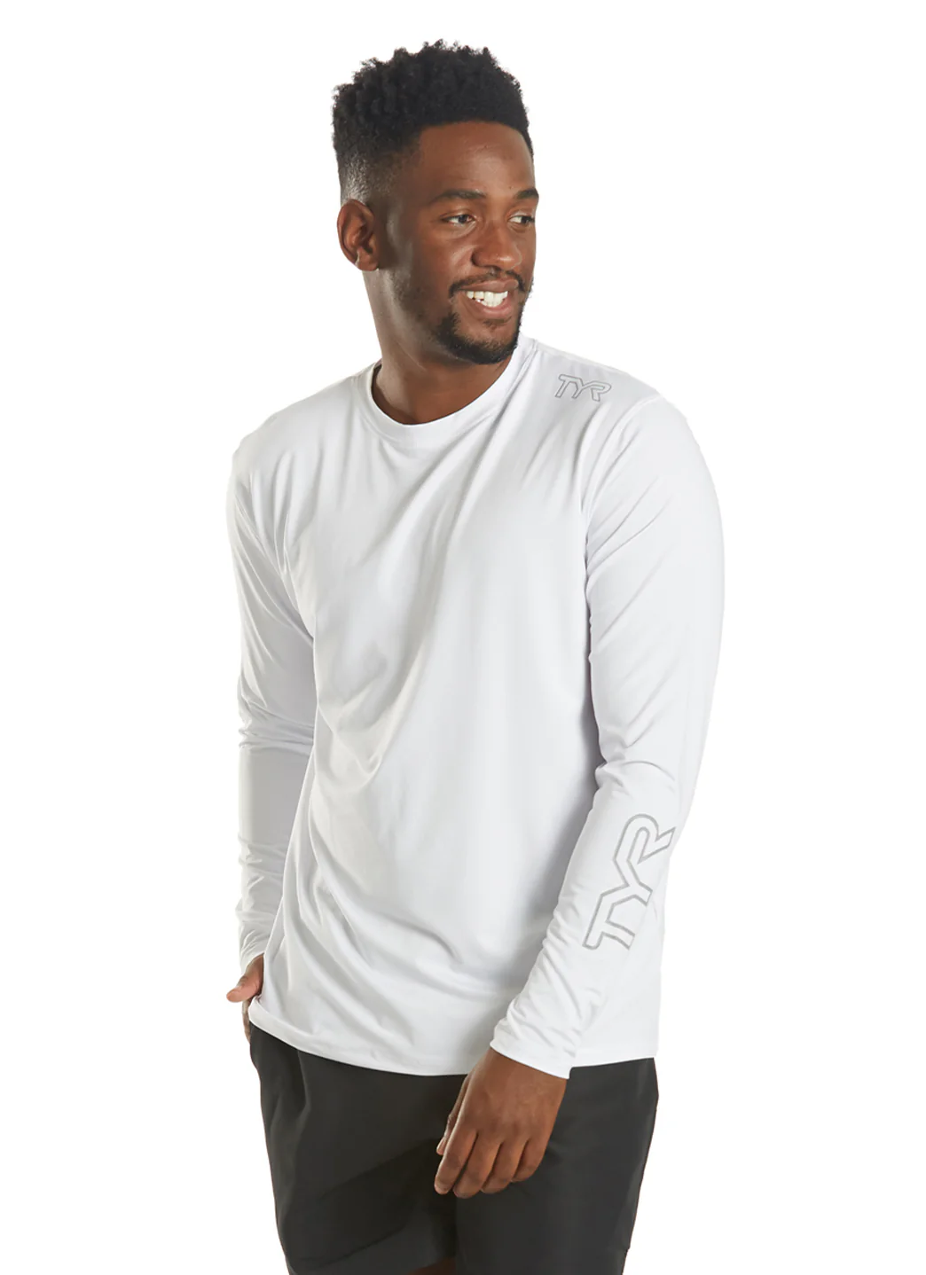 TYR Men's SunDefense Long Sleeve UPF 50+ Swim Shirt - Image 30