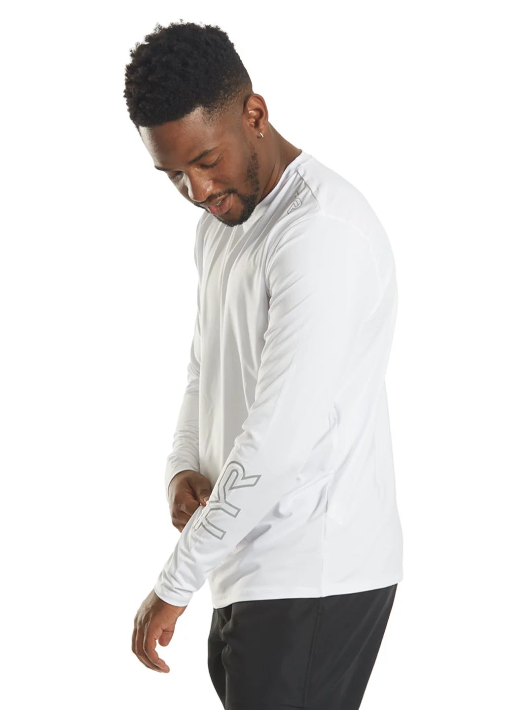 TYR Men's SunDefense Long Sleeve UPF 50+ Swim Shirt - Image 34