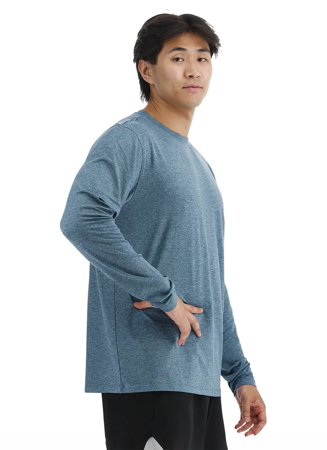 TYR Men's SunDefense Long Sleeve UPF 50+ Swim Shirt - Image 45