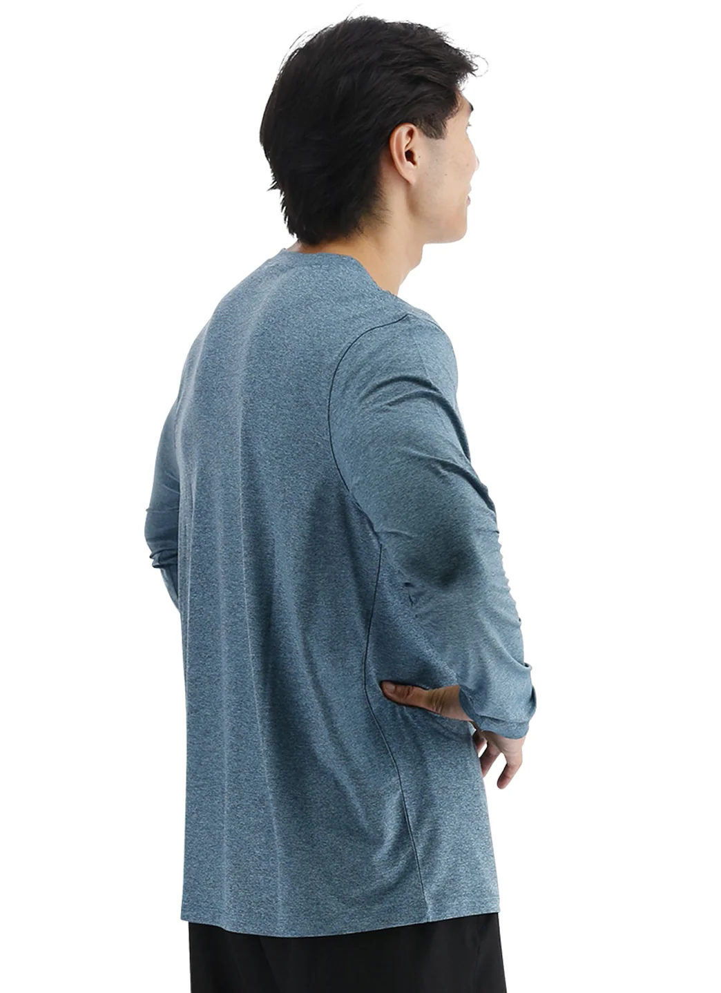 TYR Men's SunDefense Long Sleeve UPF 50+ Swim Shirt - Image 47