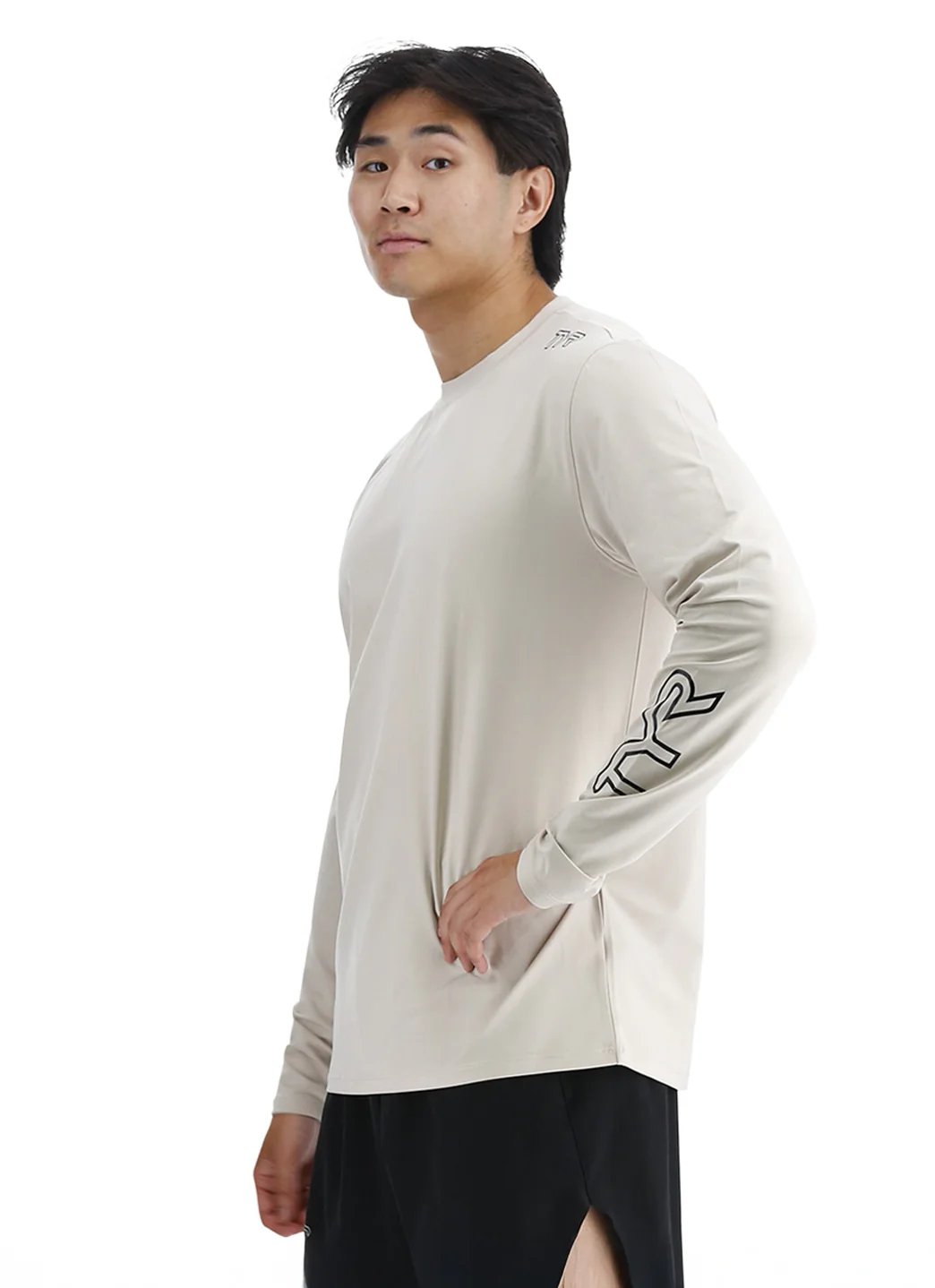 TYR Men's SunDefense Long Sleeve UPF 50+ Swim Shirt - Image 55