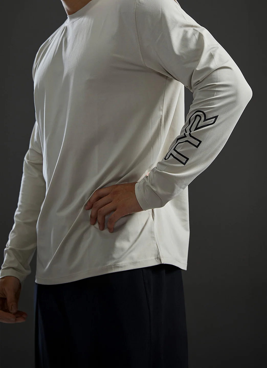 TYR Men's SunDefense Long Sleeve UPF 50+ Swim Shirt - Image 58
