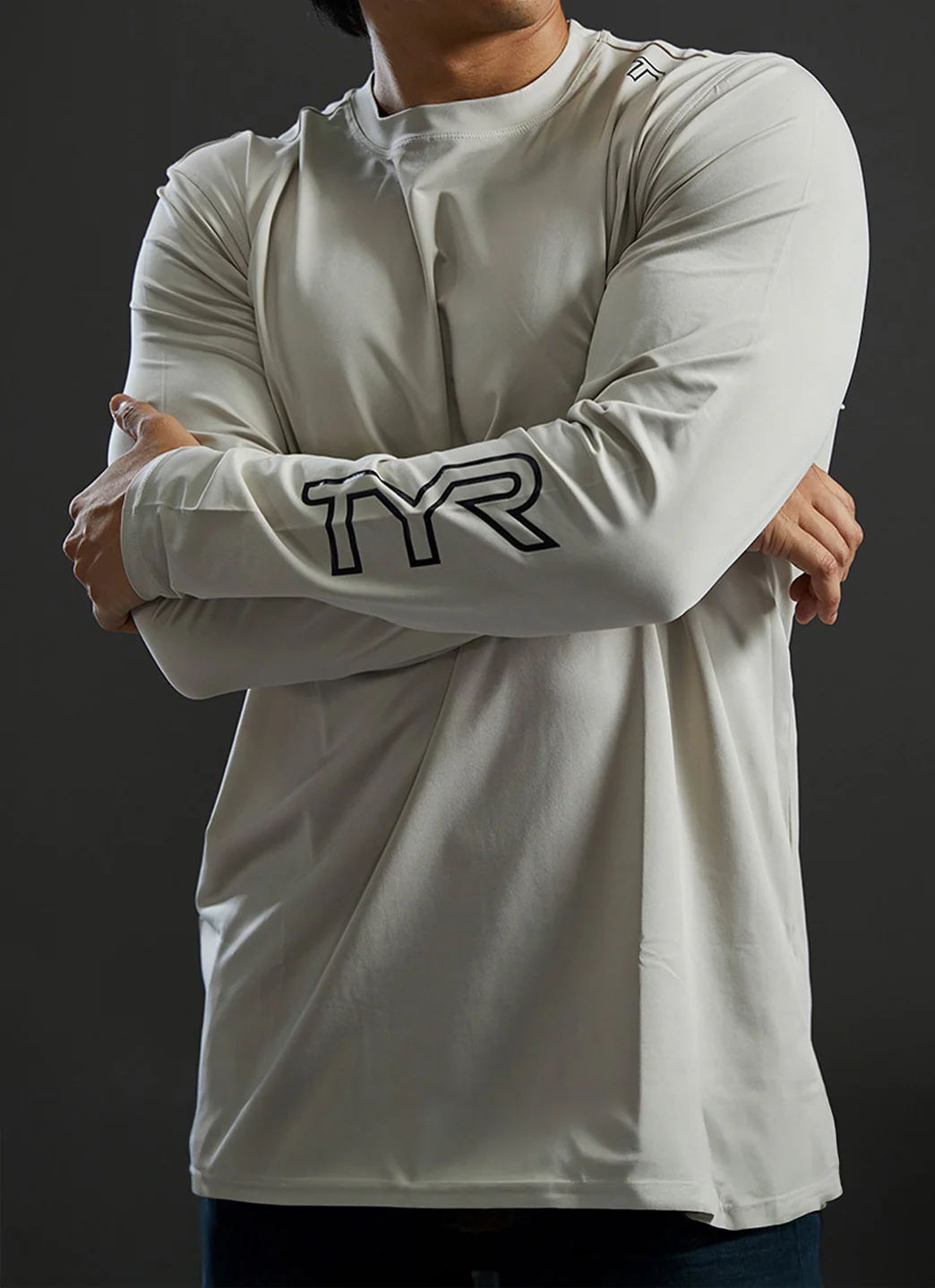 TYR Men's SunDefense Long Sleeve UPF 50+ Swim Shirt - Image 61