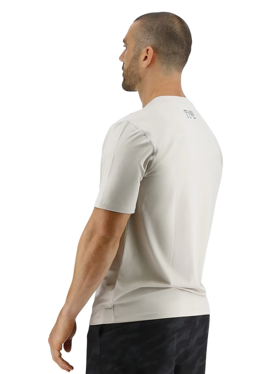 TYR Men's SunDefense Short Sleeve UPF 50+ Swim Shirt - Image 29