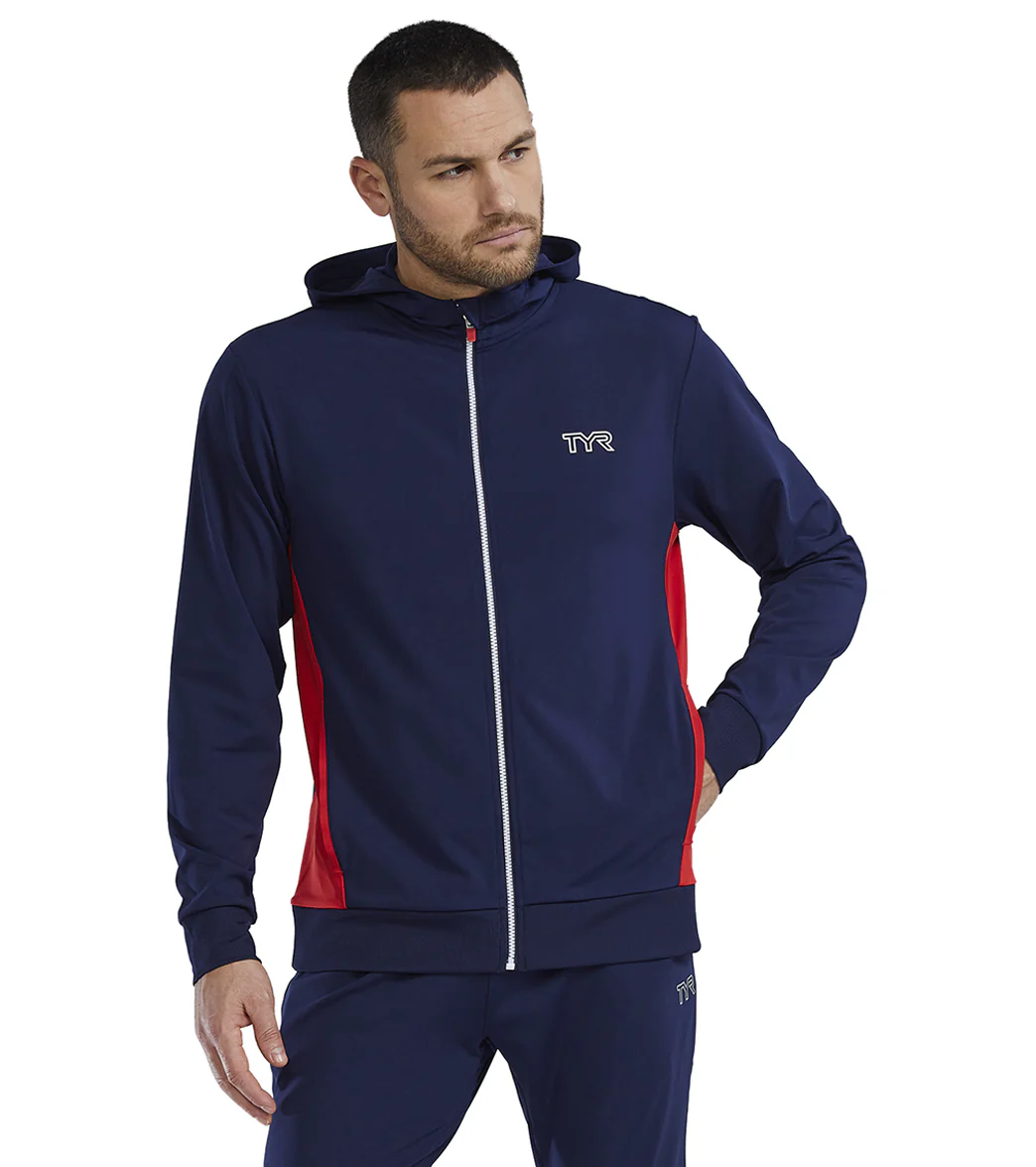 TYR Men's Tech Full Zip Hoodie - Image 7