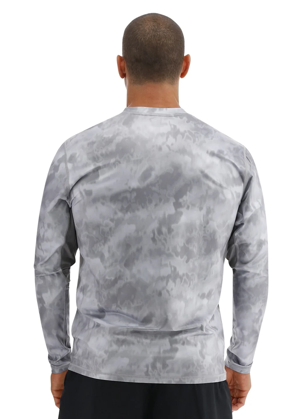 TYR Men's Turbulent SunDefense Long Sleeve UPF 50+ Swim Shirt - Image 4