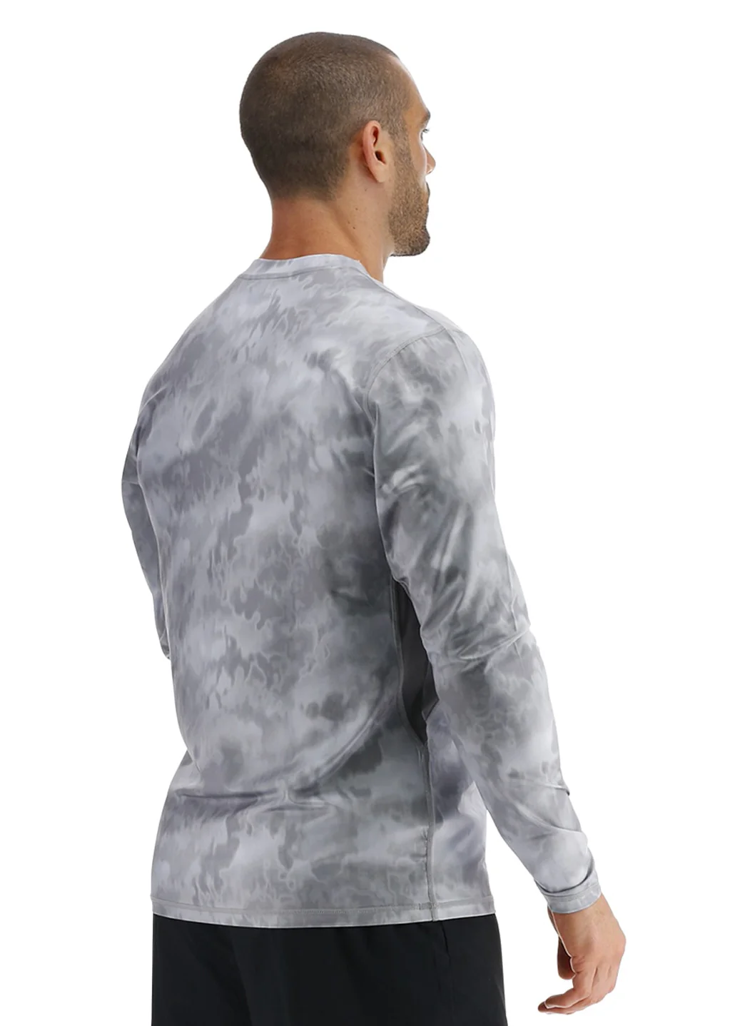 TYR Men's Turbulent SunDefense Long Sleeve UPF 50+ Swim Shirt - Image 5