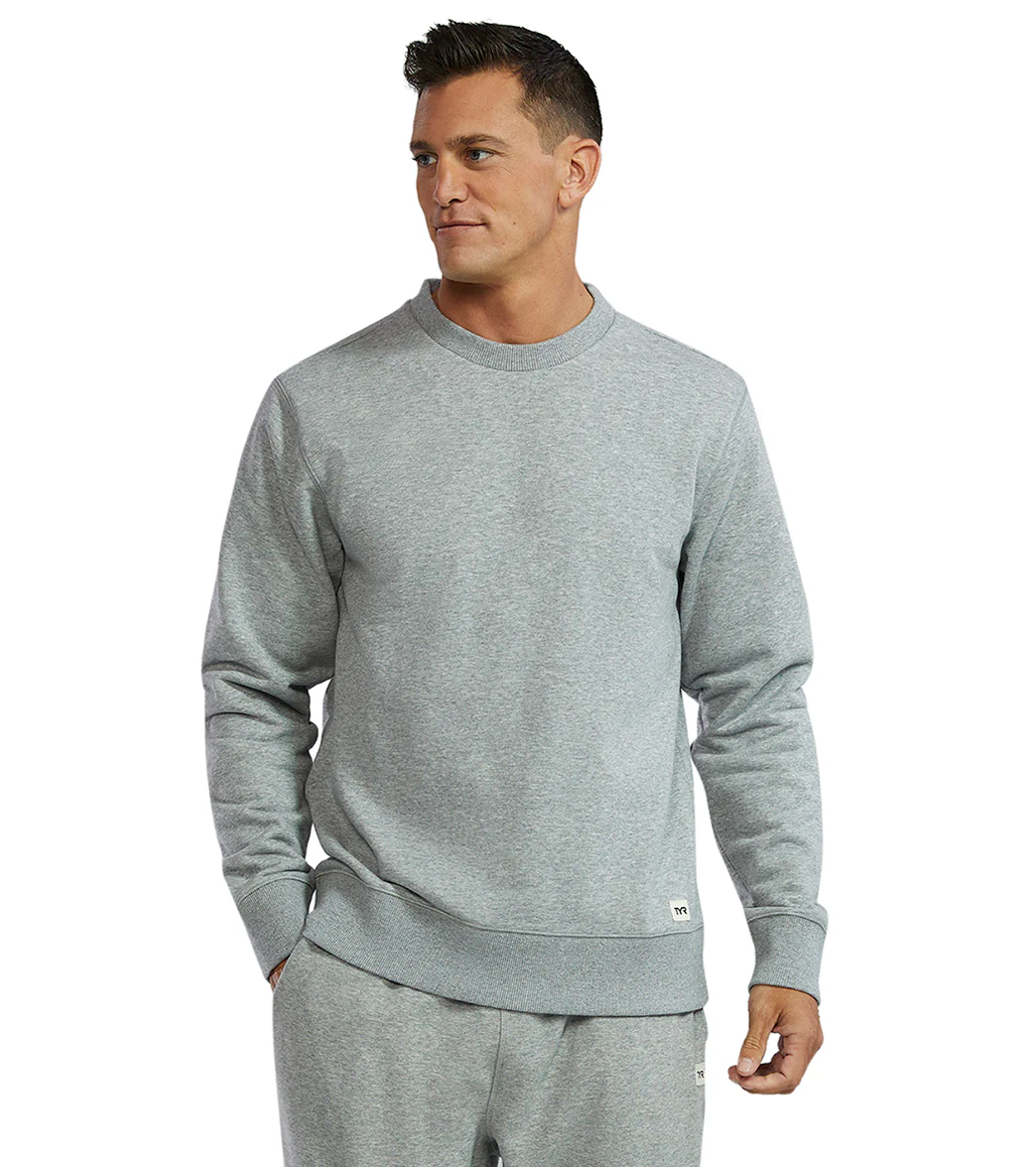 TYR Men's Ultrasoft Heavyweight Terry Crewneck Sweatshirt - Image 13