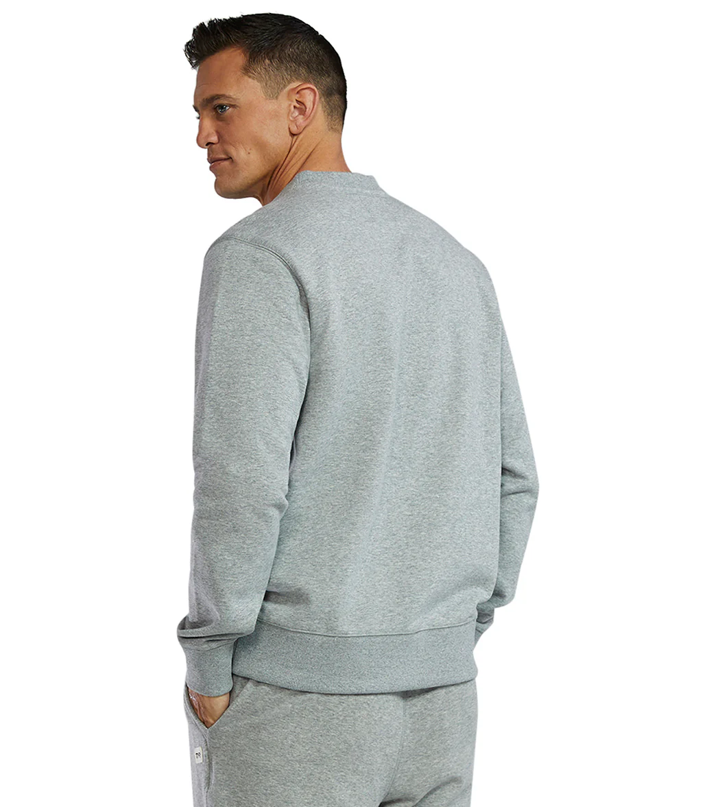 TYR Men's Ultrasoft Heavyweight Terry Crewneck Sweatshirt - Image 4