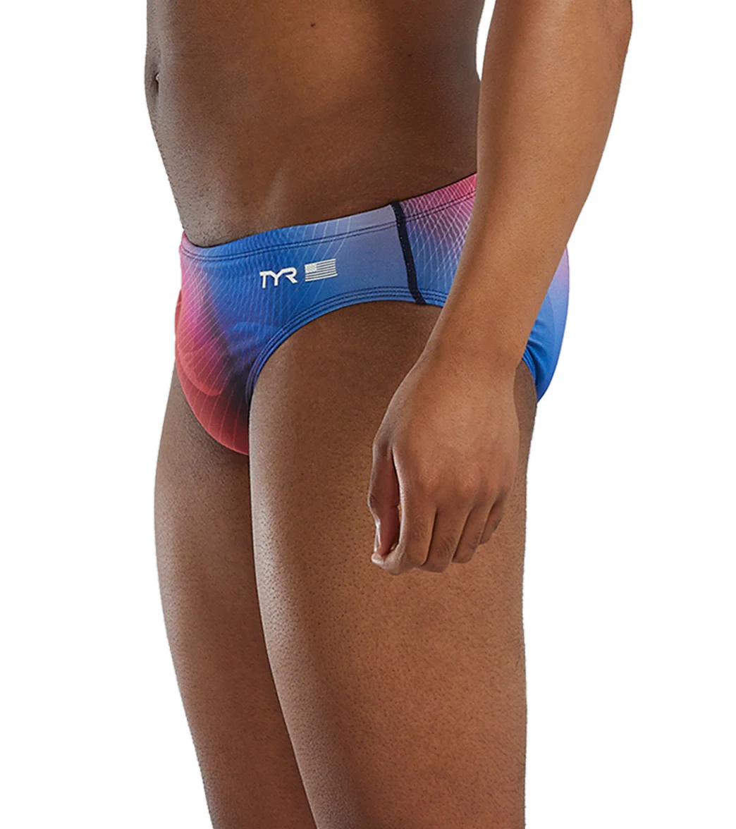 TYR Men's Unwaver Brief Swimsuit - Image 4