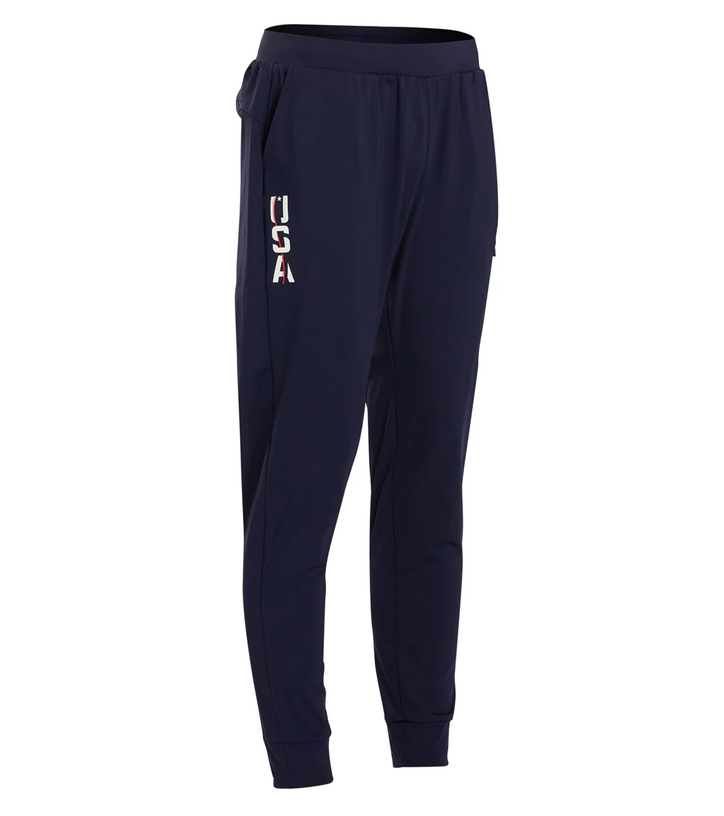 TYR Men's USA Elevation Tech Jogger Pants - Image 5