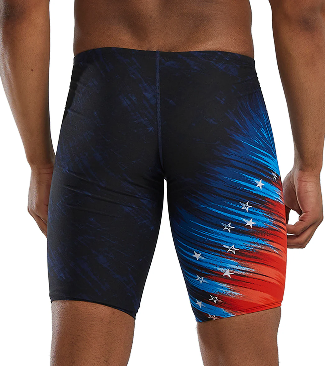 TYR Men's Valiance Large Logo Jammer Swimsuit - Image 3