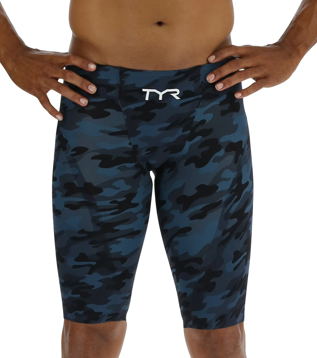 TYR Men's Venzo Camo High Waist Jammer Tech Suit Swimsuit - Image 27