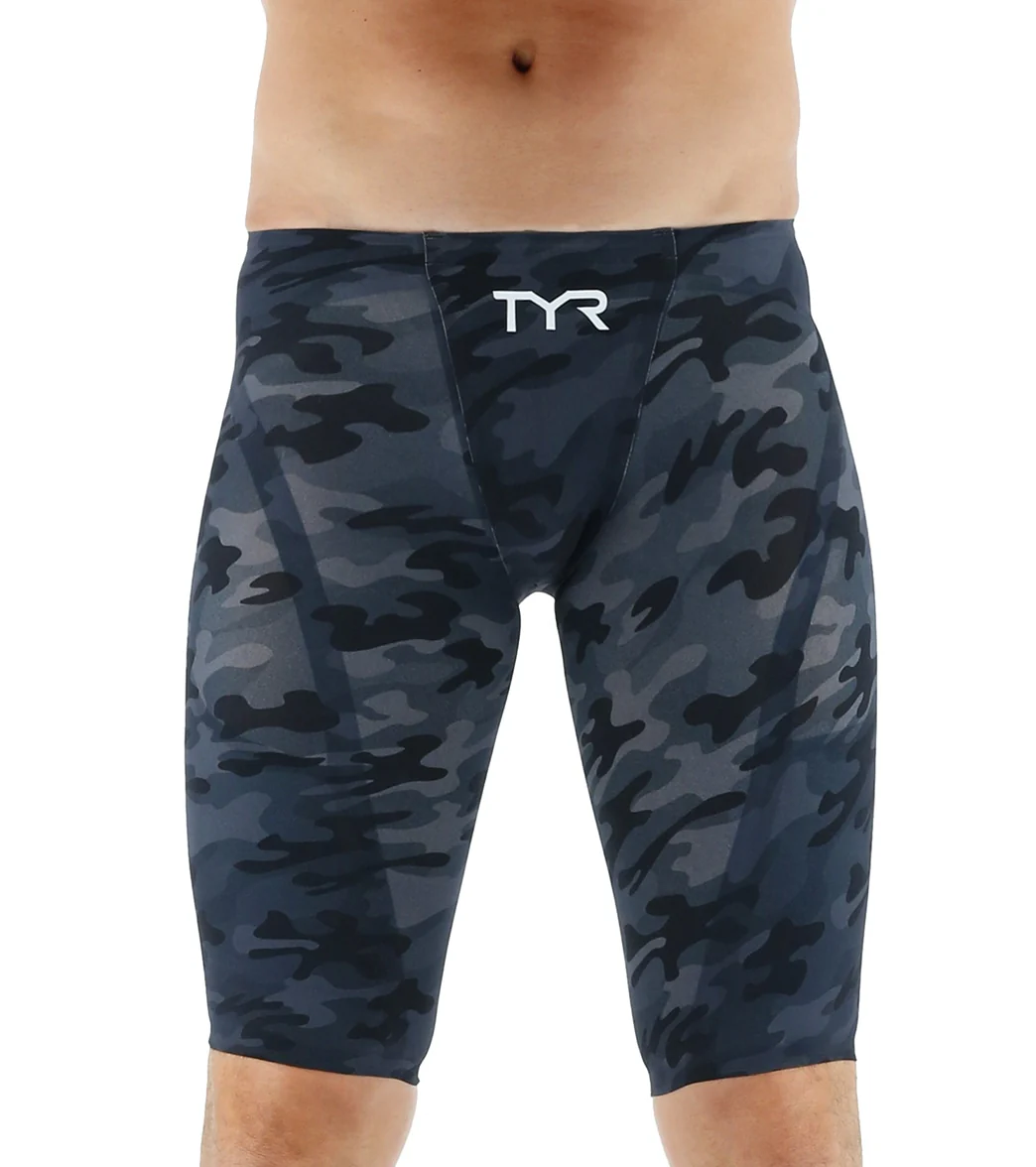 TYR Men's Venzo Camo High Waist Jammer Tech Suit Swimsuit - Image 35