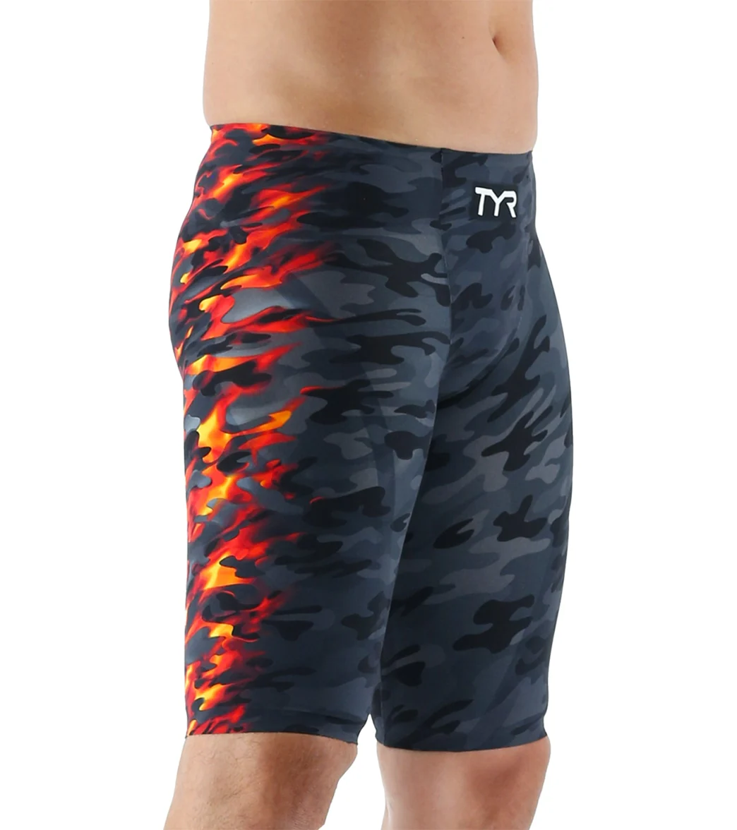 TYR Men's Venzo Camo Jammer Tech Suit Swimsuit - Image 2