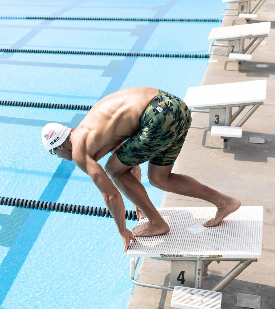 TYR Men's Venzo Camo Jammer Tech Suit Swimsuit - Image 21