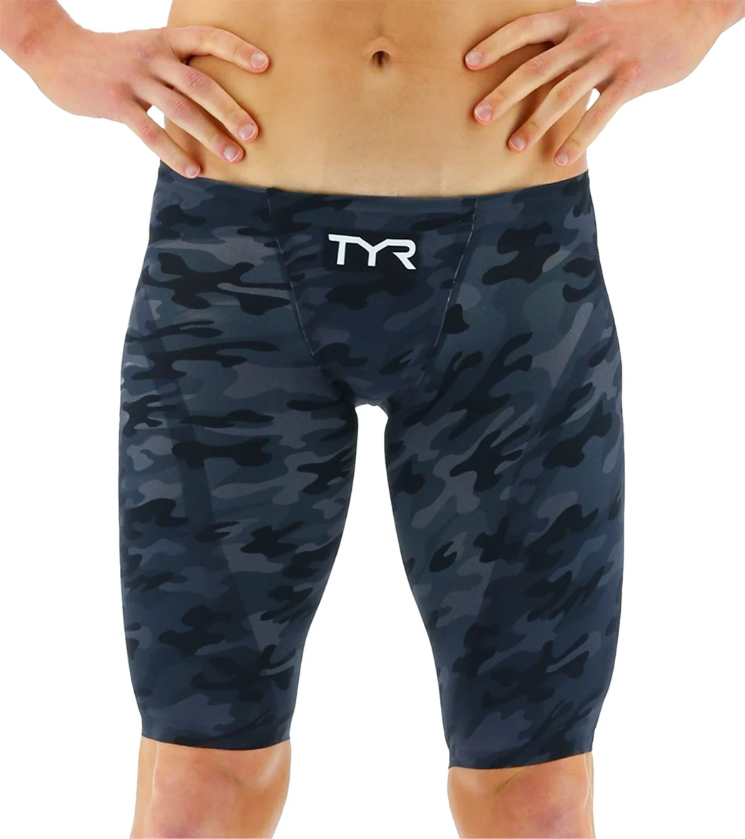 TYR Men's Venzo Camo USA Jammer Swimsuit - Image 8
