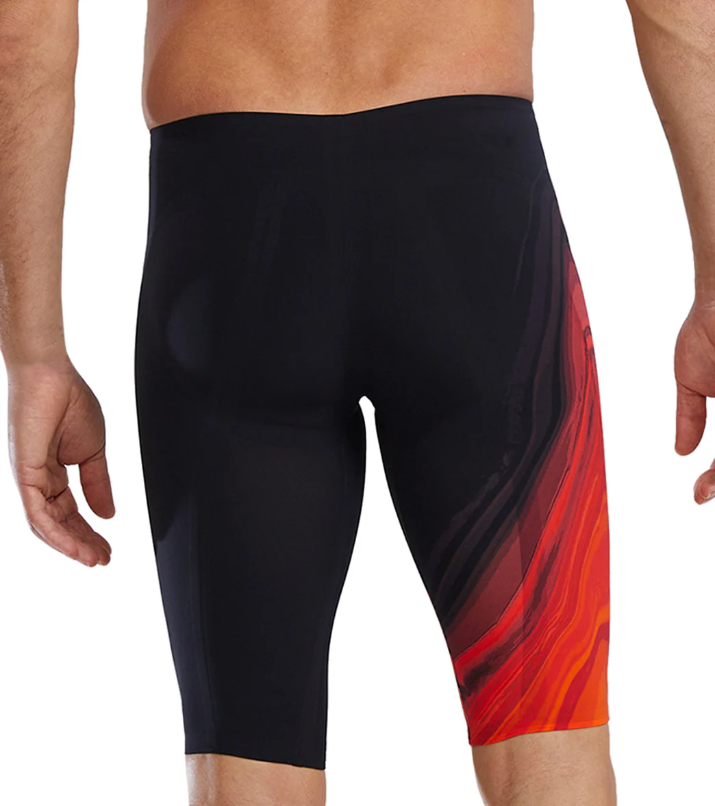 TYR Men's Venzo Volconyx High Waist Jammer Tech Suit Swimsuit - Image 10