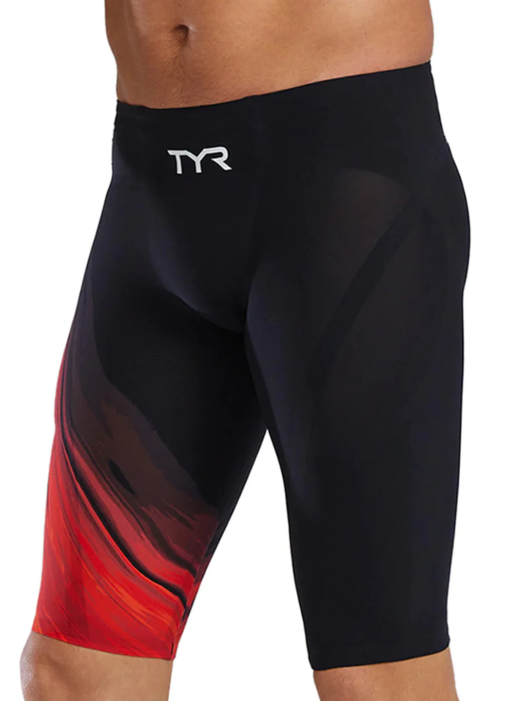 TYR Men's Venzo Volconyx High Waist Jammer Tech Suit Swimsuit - Image 17