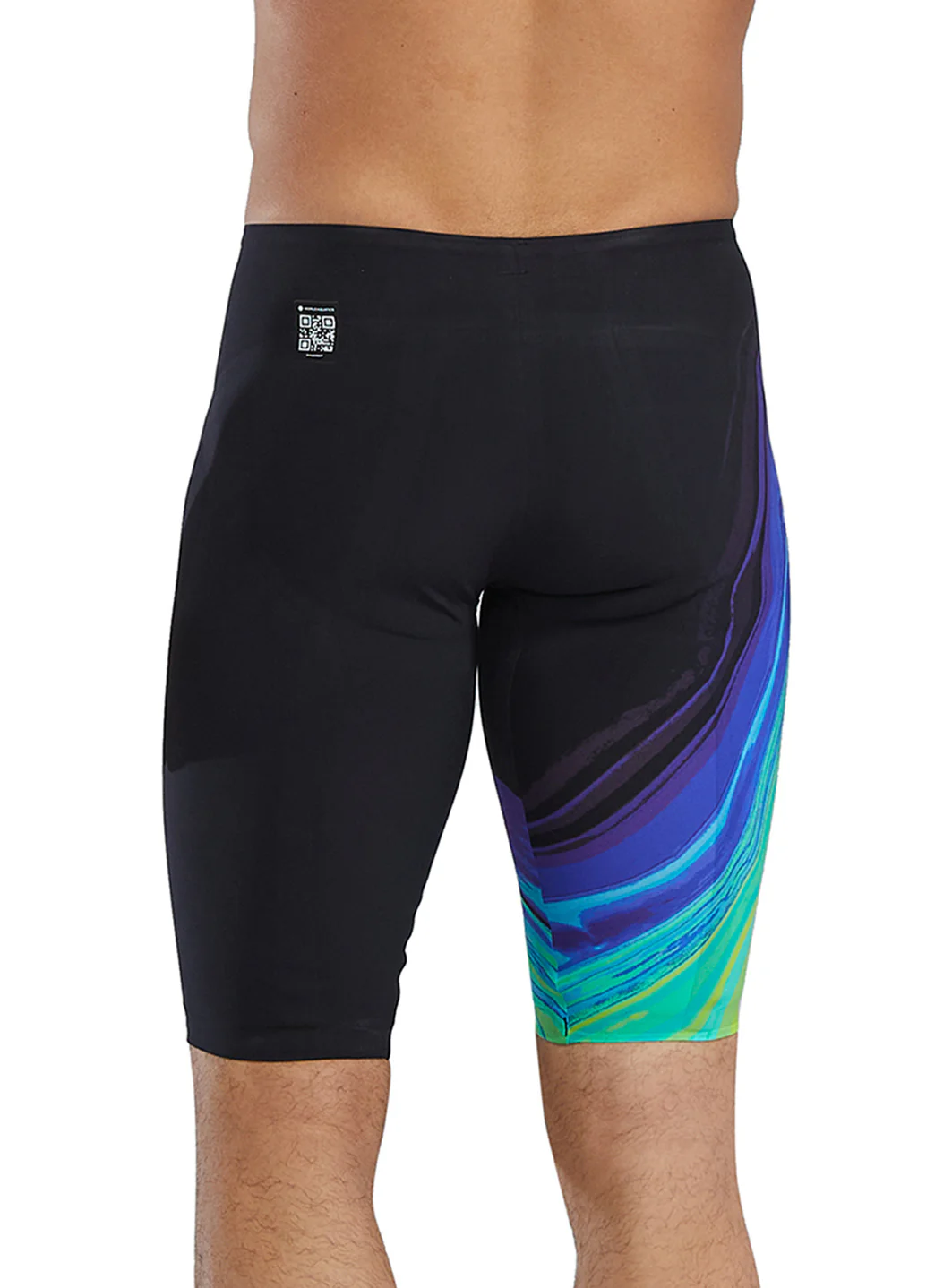 TYR Men's Venzo Volconyx High Waist Jammer Tech Suit Swimsuit - Image 23