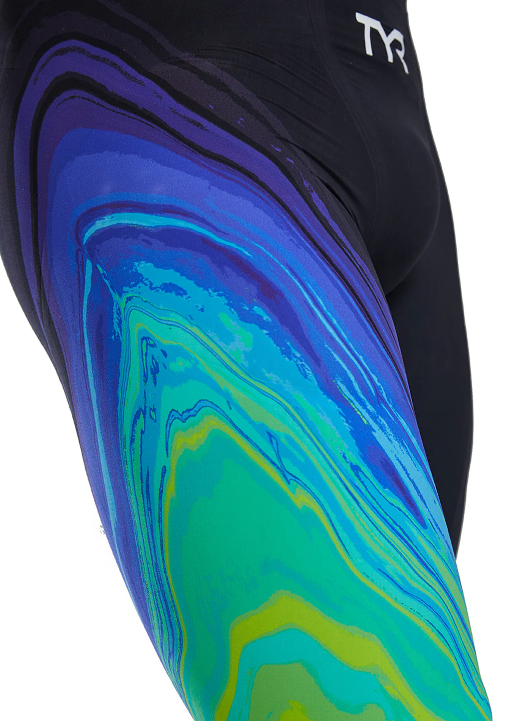 TYR Men's Venzo Volconyx High Waist Jammer Tech Suit Swimsuit - Image 24