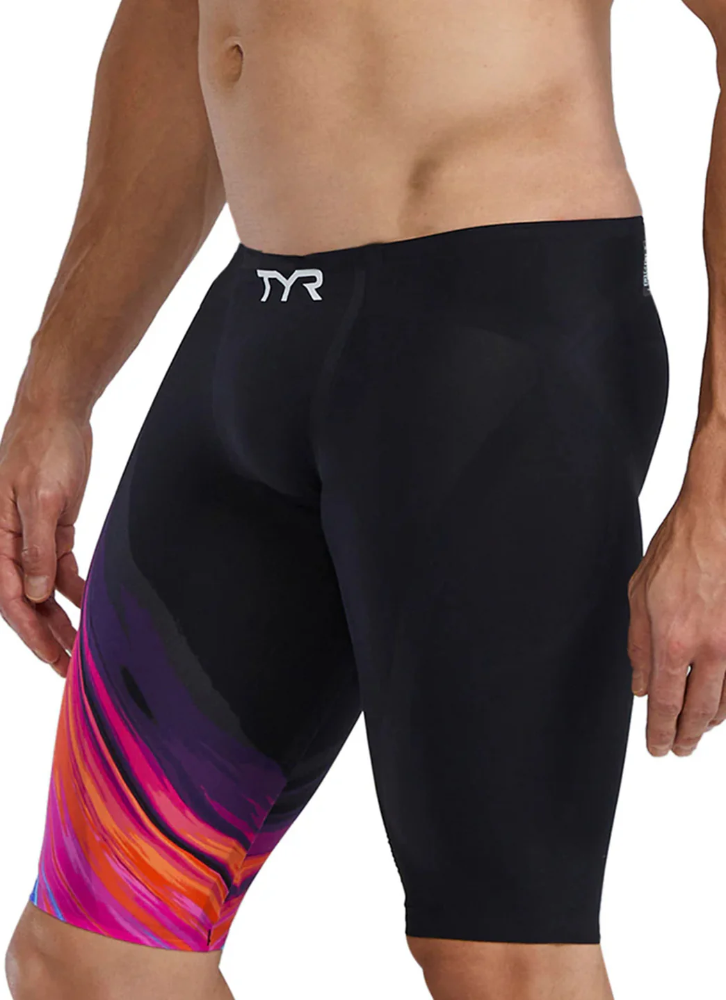 TYR Men's Venzo Volconyx High Waist Jammer Tech Suit Swimsuit - Image 5
