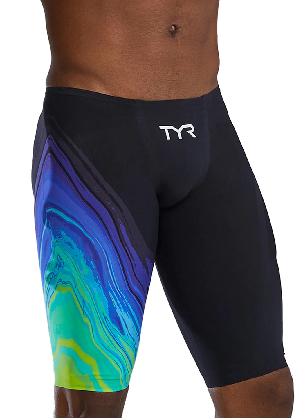 TYR Men's Venzo Volconyx Jammer Tech Suit Swimsuit - Image 12