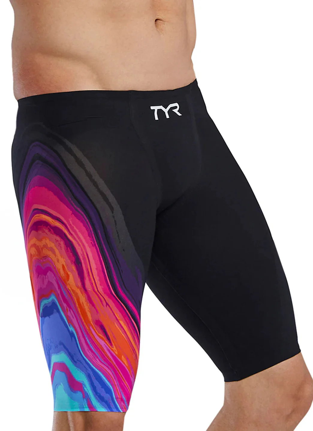 TYR Men's Venzo Volconyx Jammer Tech Suit Swimsuit - Image 16
