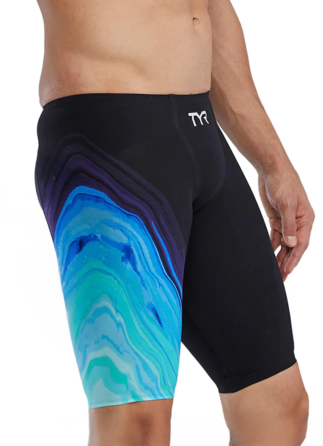TYR Men's Venzo Volconyx Jammer Tech Suit Swimsuit - Image 22