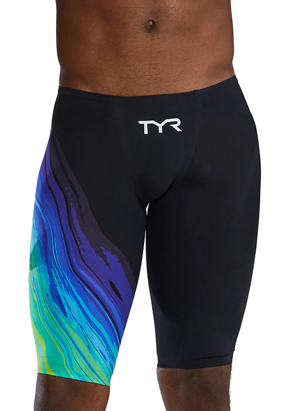 TYR Men's Venzo Volconyx Jammer Tech Suit Swimsuit - Image 8