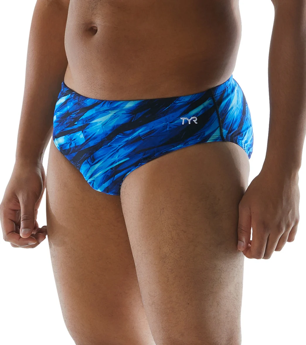 TYR Men's Vitric Racer Brief Swimsuit - Image 13