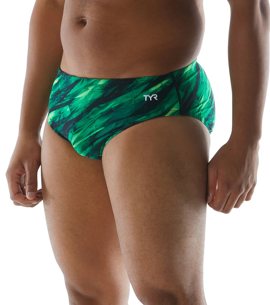 TYR Men's Vitric Racer Brief Swimsuit - Image 21