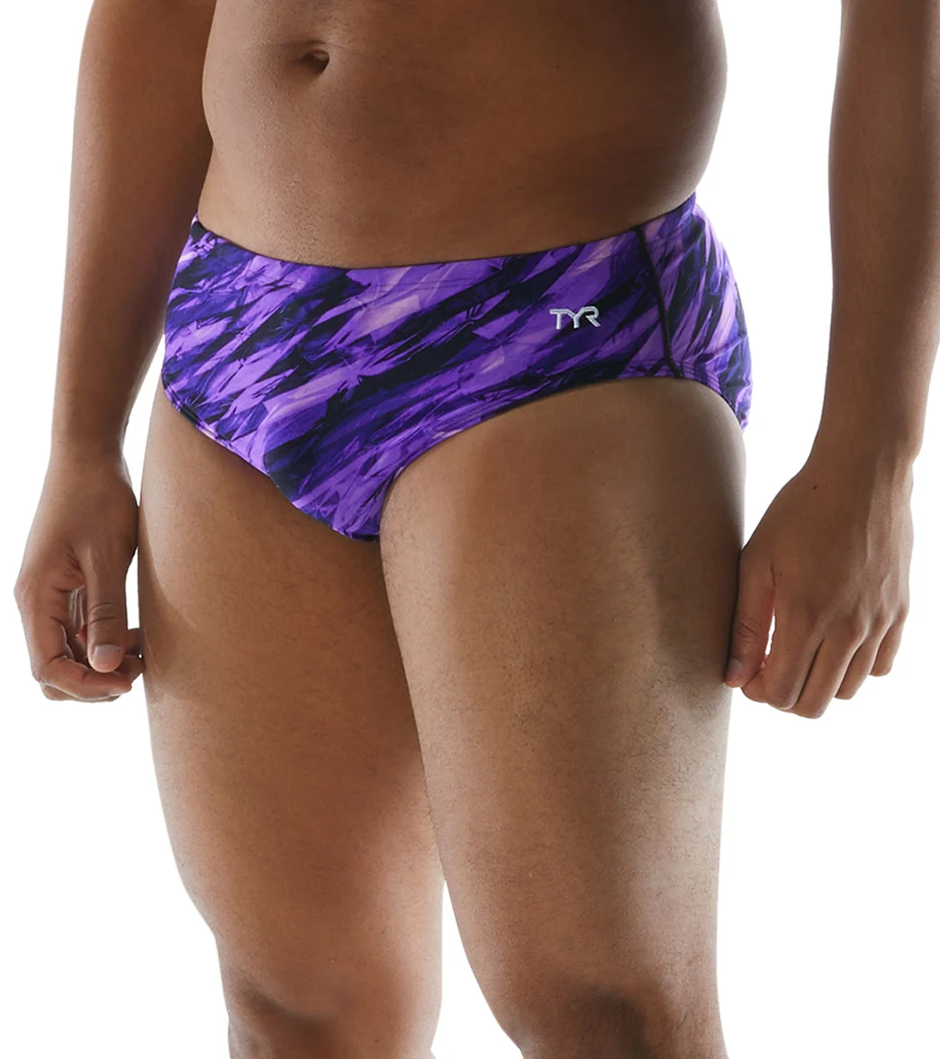 TYR Men's Vitric Racer Brief Swimsuit - Image 5