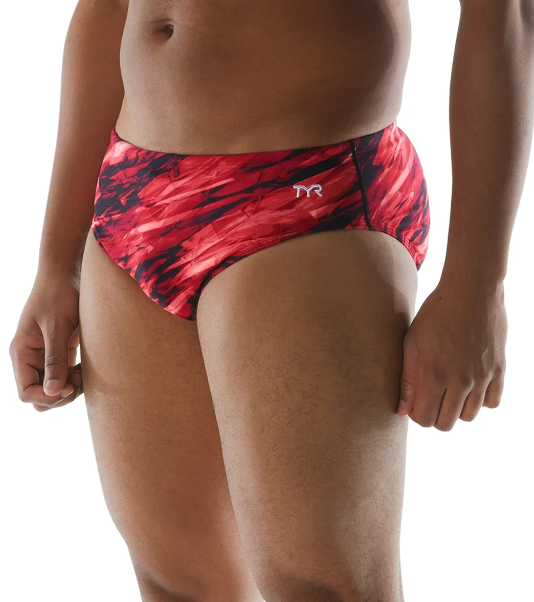TYR Men's Vitric Racer Brief Swimsuit - Image 9