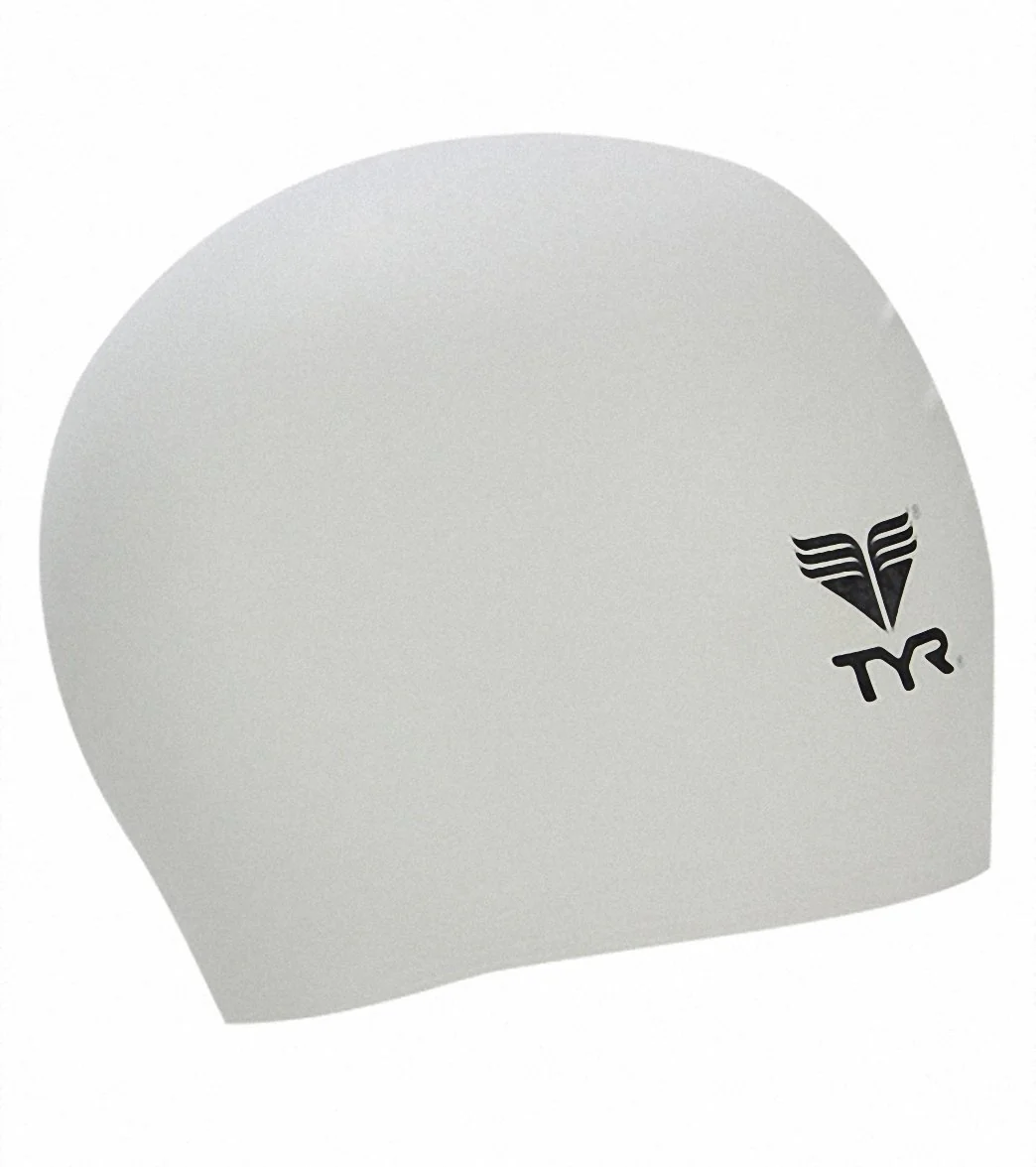 TYR Solid Latex Junior Swim Cap - Image 11