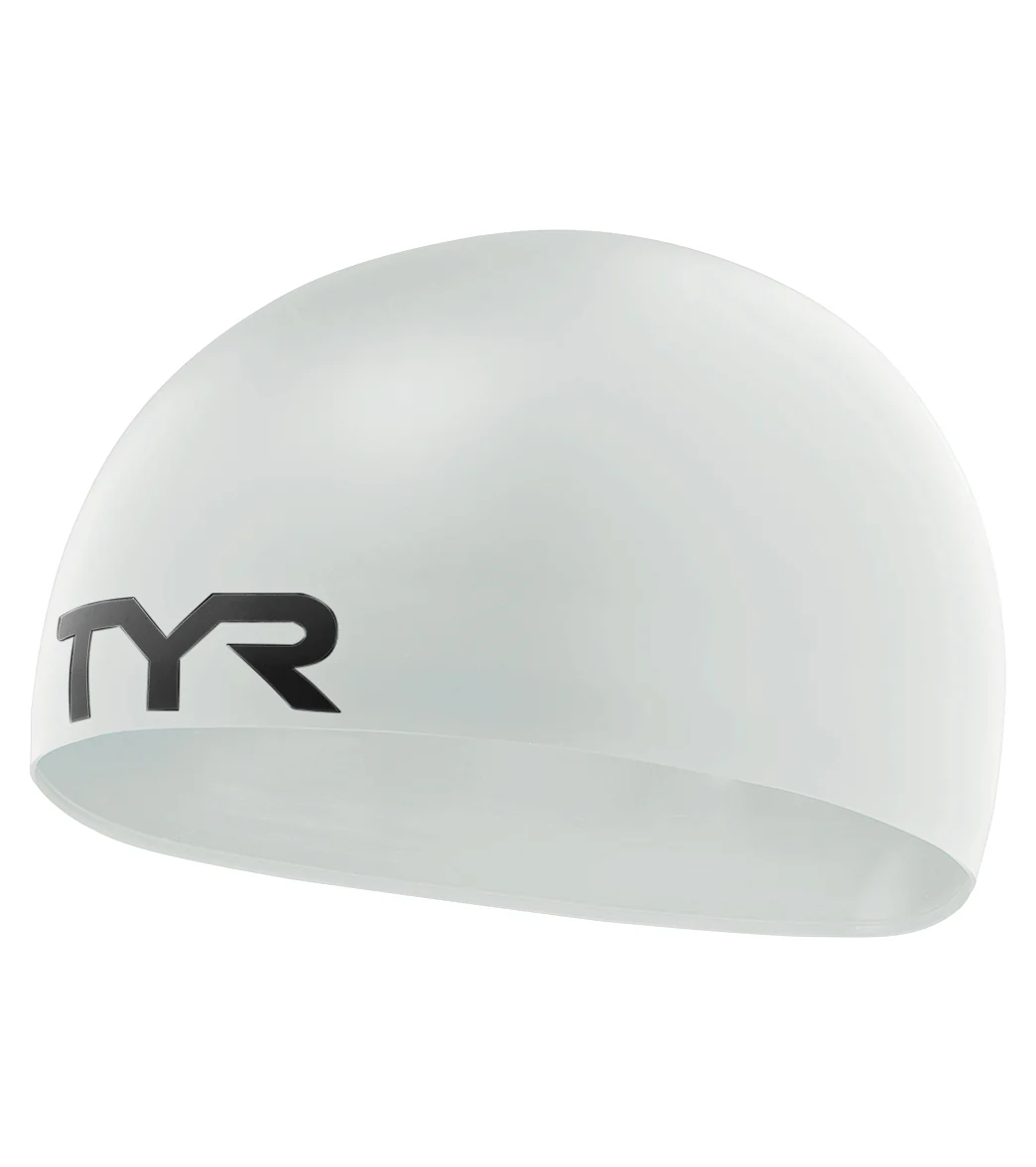 TYR Stealth-X Racing Silicone Swim Cap - Image 6