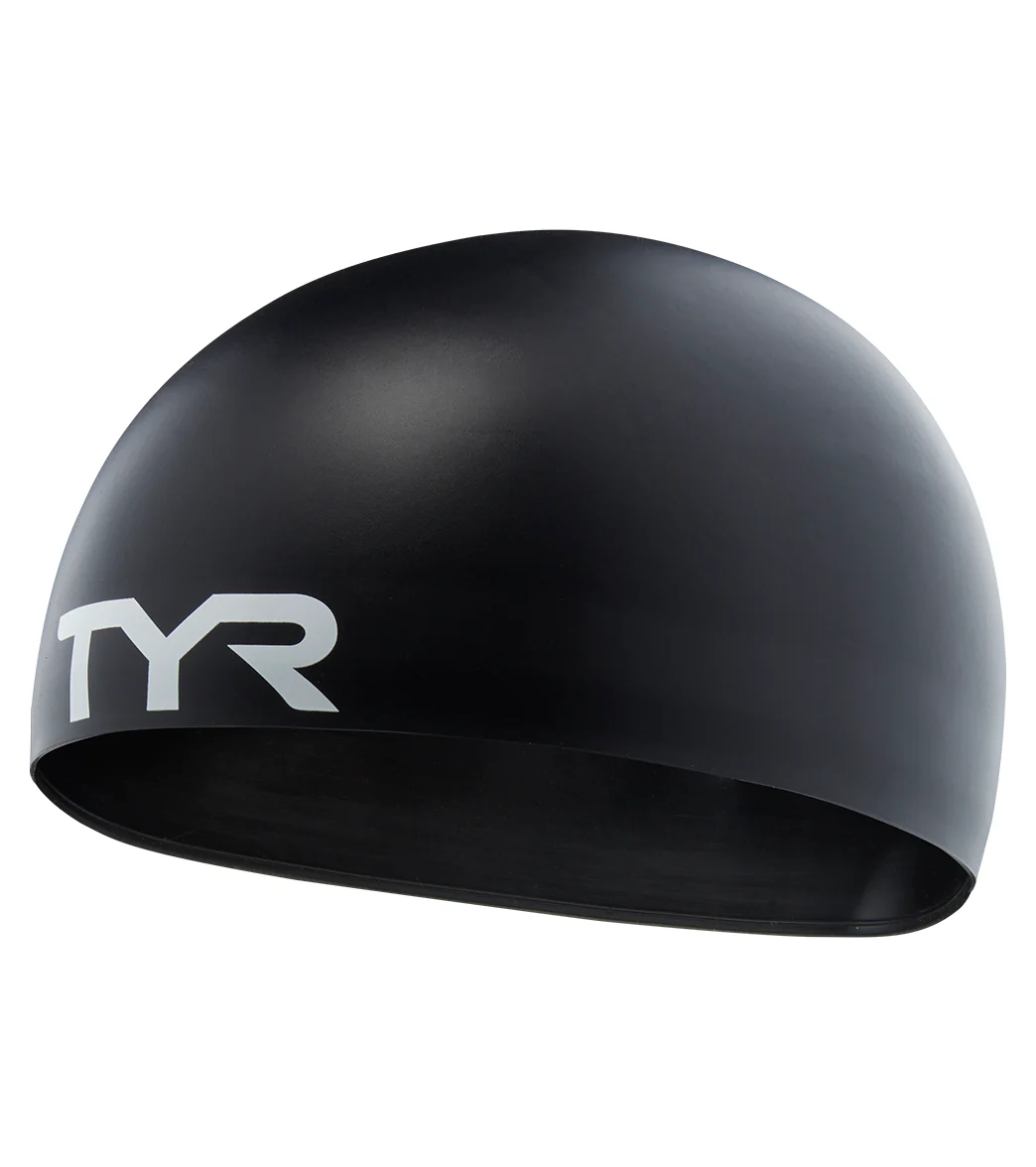 TYR Stealth-X Racing Silicone Swim Cap - Image 9