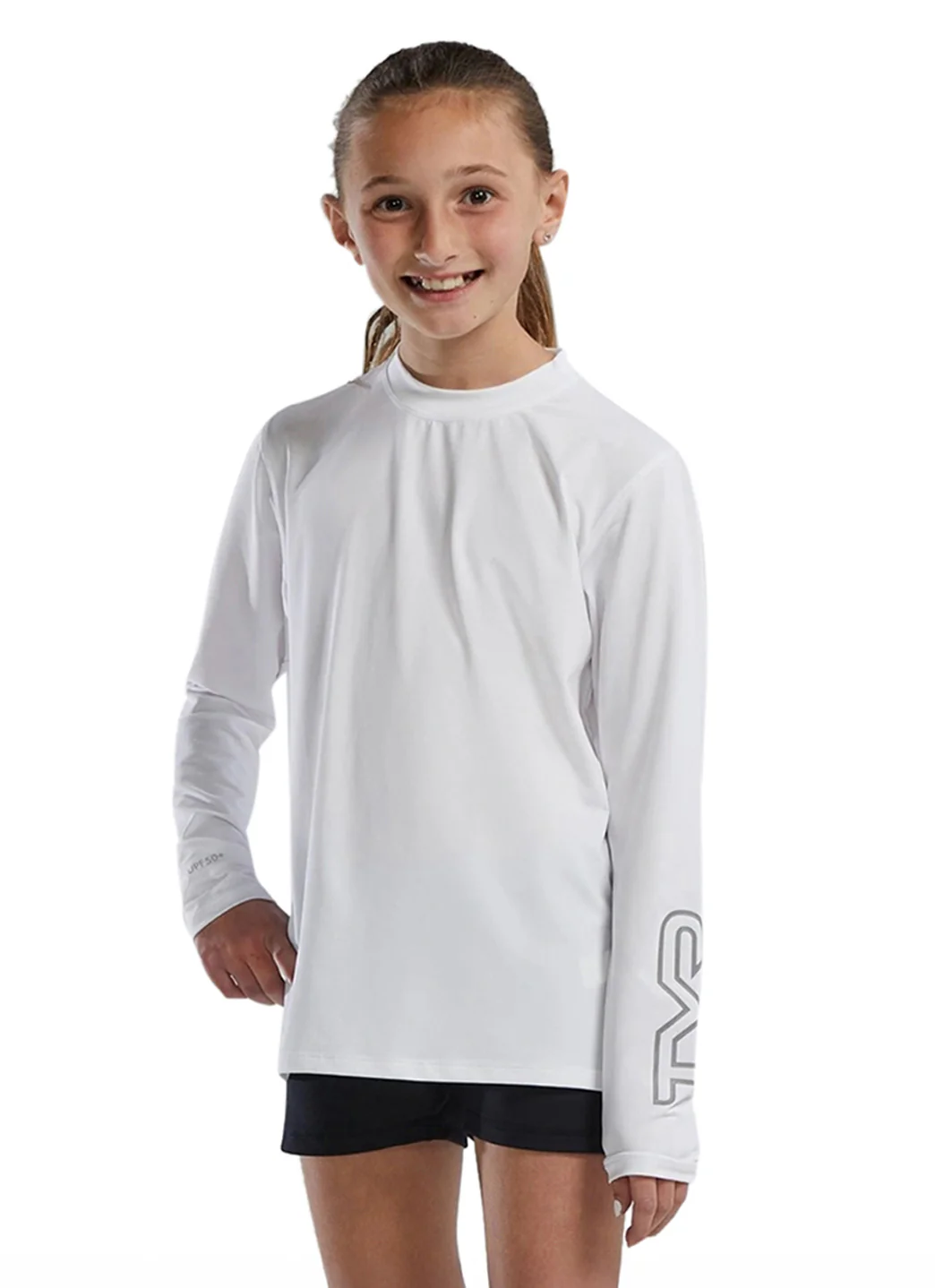 TYR Unisex SunDefense Long Sleeve Rash Guard (Little Kid, Big Kid) - Image 10