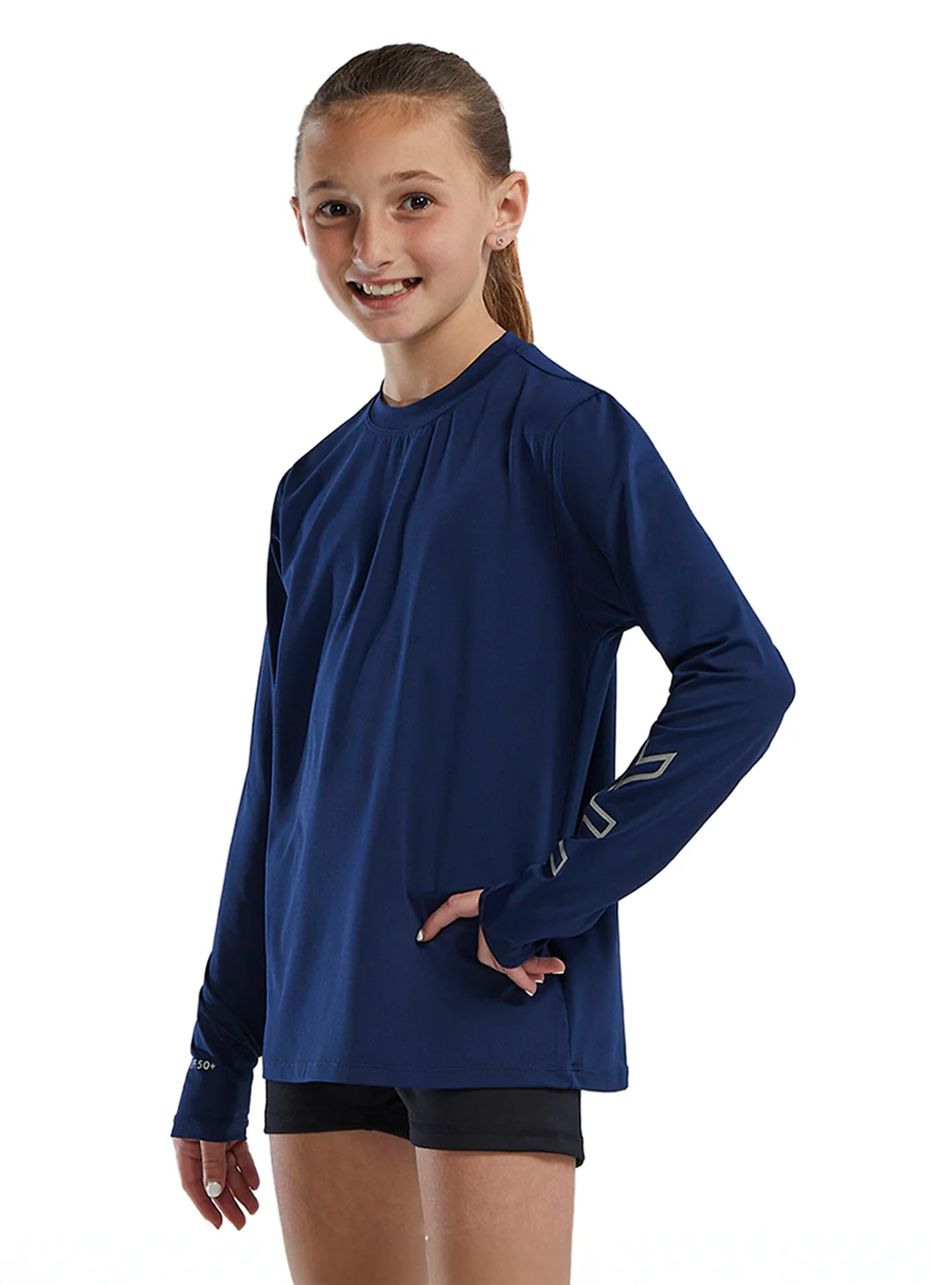TYR Unisex SunDefense Long Sleeve Rash Guard (Little Kid, Big Kid) - Image 16