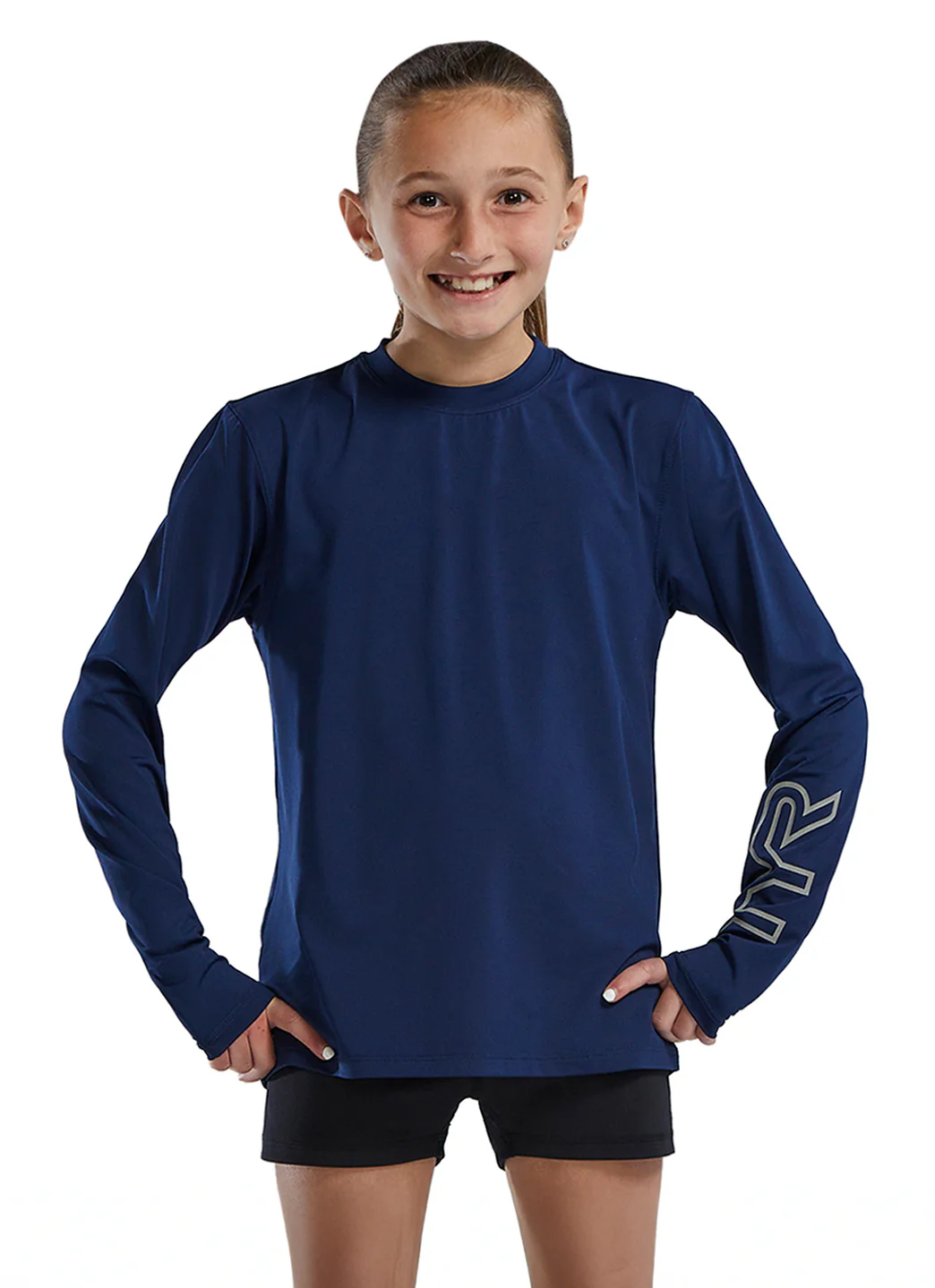 TYR Unisex SunDefense Long Sleeve Rash Guard (Little Kid, Big Kid) - Image 19