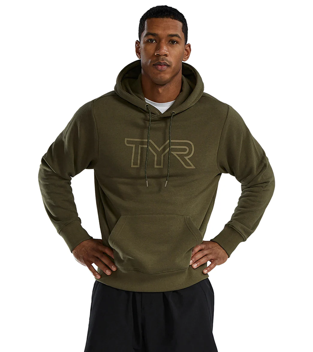 TYR Unisex Ulltasoft Midweight Fleece Big Logo Hoodie
