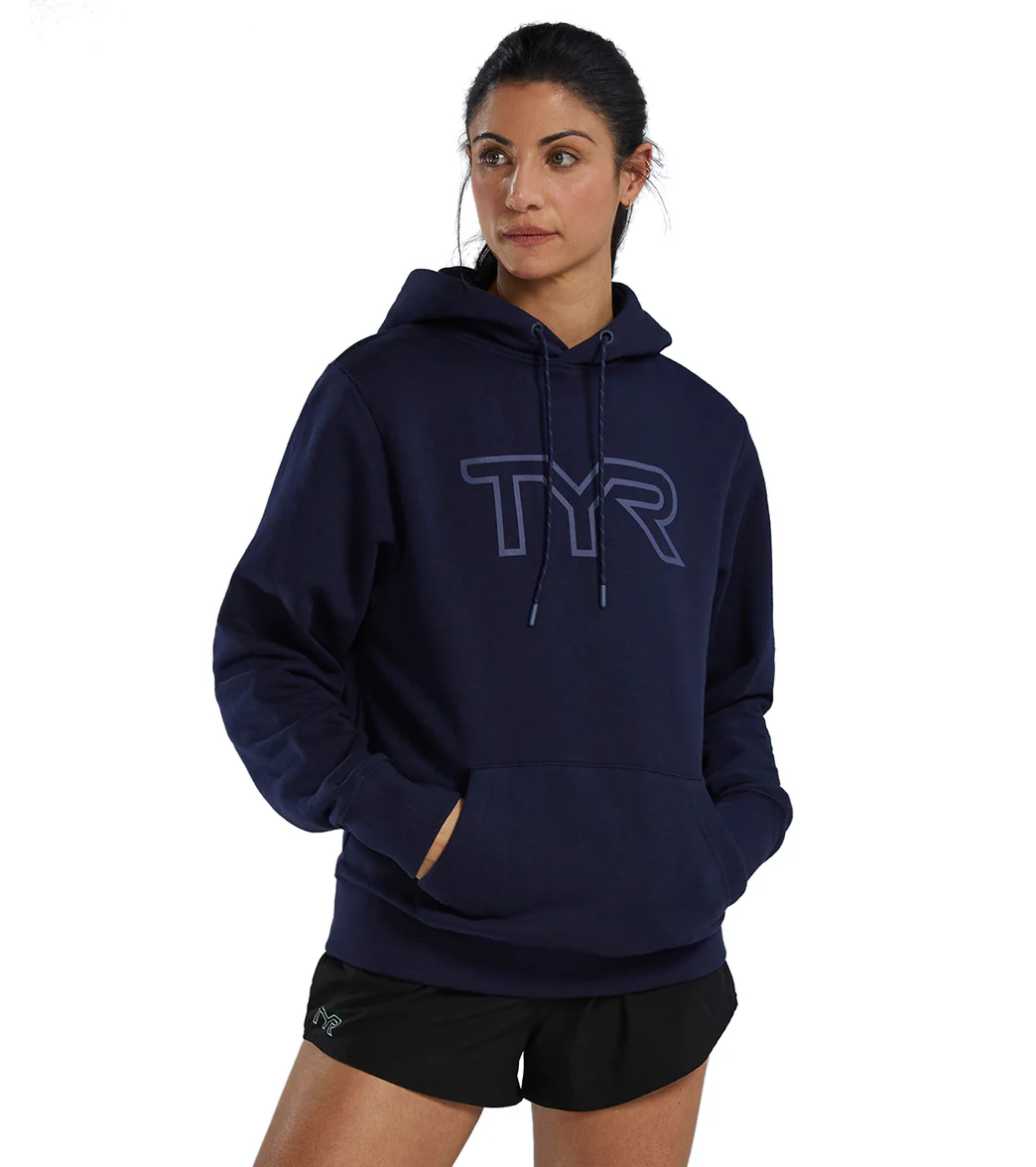 TYR Unisex Ulltasoft Midweight Fleece Big Logo Hoodie - Image 45