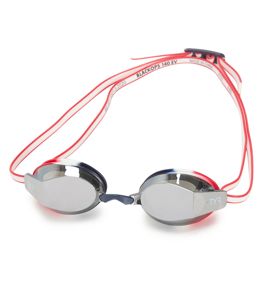 TYR USA Black Ops 140 EV Racing Mirrored Junior Fit Goggle - Image 4